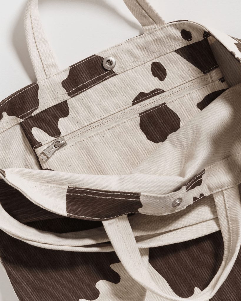 Horizontal Duck Bag - Brown Cow