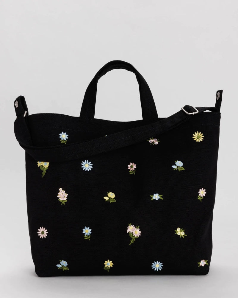 
                      
                        Horizontal Duck Bag - Embroidered Ditsy Floral Black
                      
                    