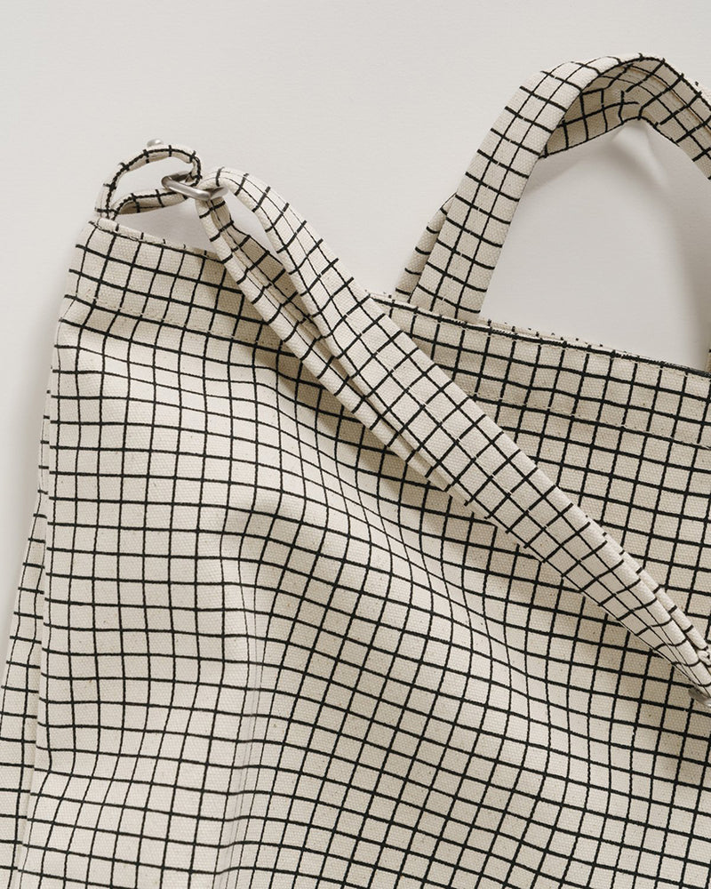 
                      
                        Horizontal Duck Bag - Natural Grid
                      
                    