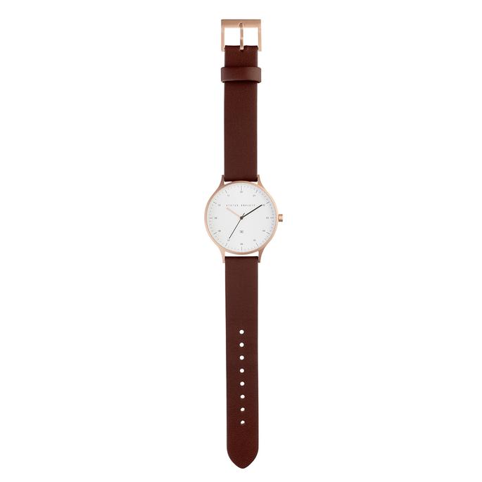 
                      
                        Inertia - Matte Black / White Face / Tan Strap
                      
                    