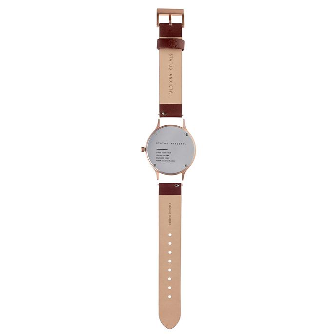 
                      
                        Inertia - Matte Black / White Face / Tan Strap
                      
                    