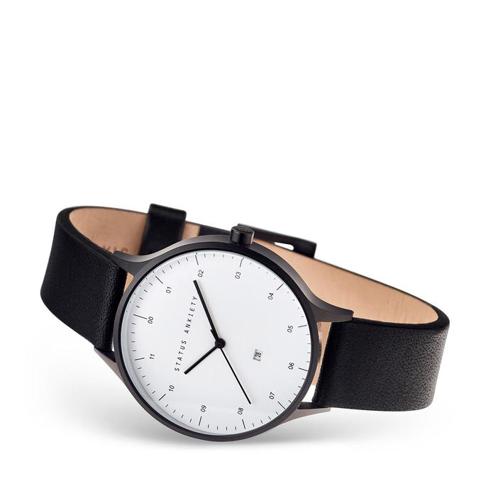 
                      
                        Inertia - Matte Black / White Face / Black Strap
                      
                    