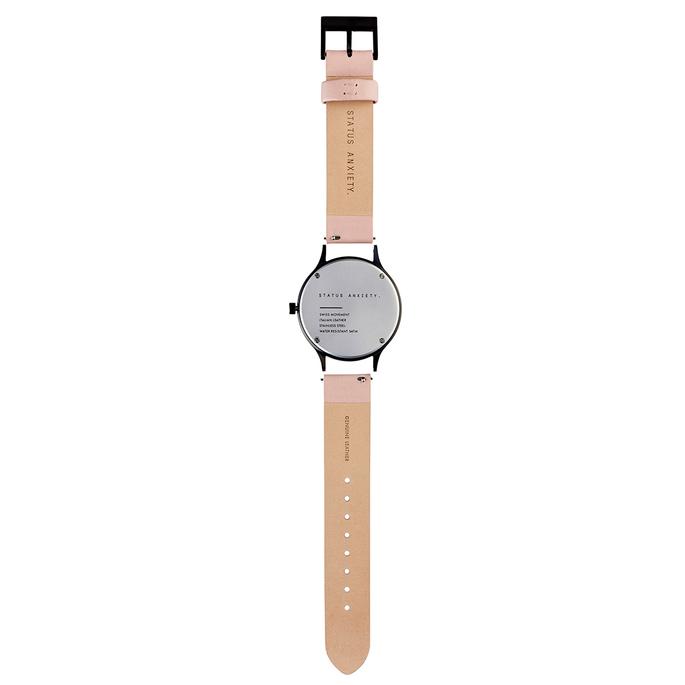 
                      
                        Inertia - Matte Black / White Face / Blush Strap
                      
                    