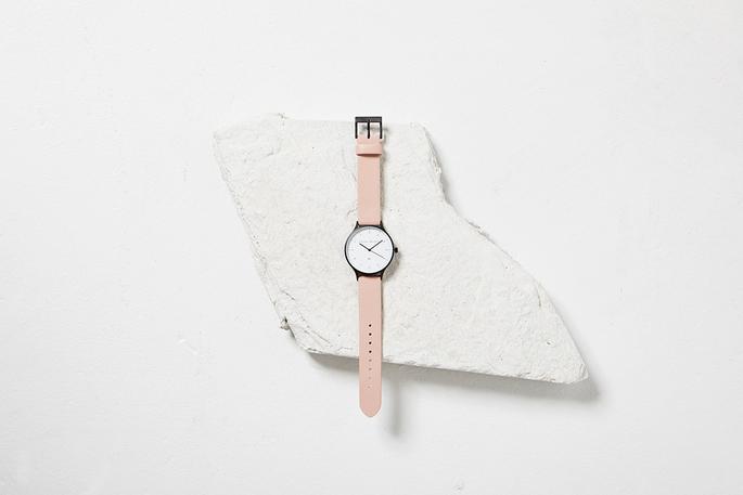 
                      
                        Inertia - Matte Black / White Face / Blush Strap
                      
                    
