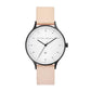 Inertia - Matte Black / White Face / White Natural Strap