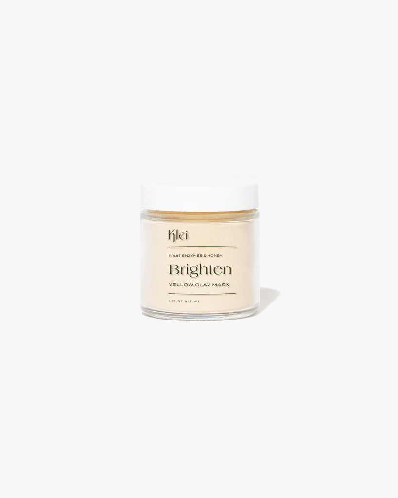 Brighten Mask - Fruit Enzymes & Honey Yellow Clay Mask