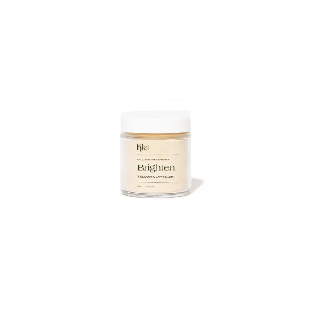 Brighten Mask - Fruit Enzymes & Honey Yellow Clay Mask