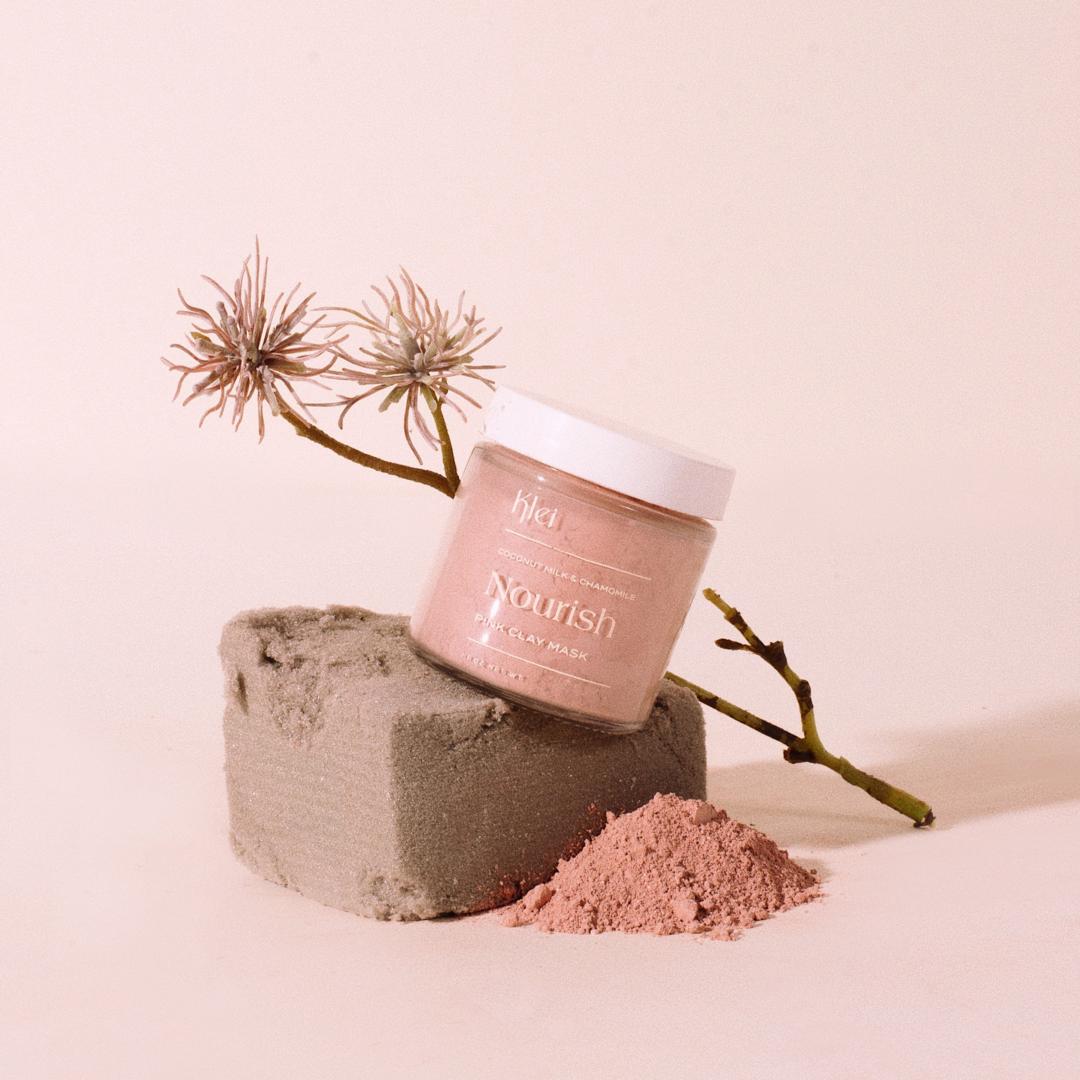 Nourish Mask - Coconut Milk & Chamomile Pink Clay Mask