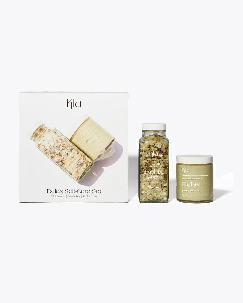 
                      
                        Self Care Gift Set - Relax Bath Soak & Sugar Scrub
                      
                    