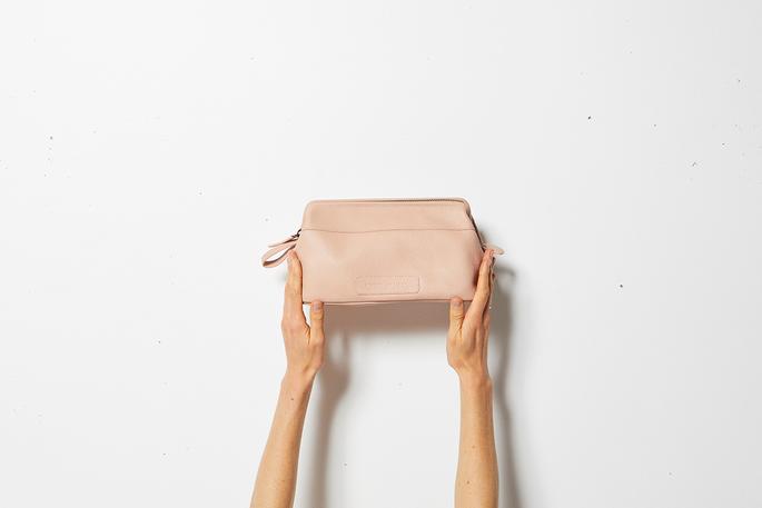 Liability Toiletries Bag - Dusty Pink