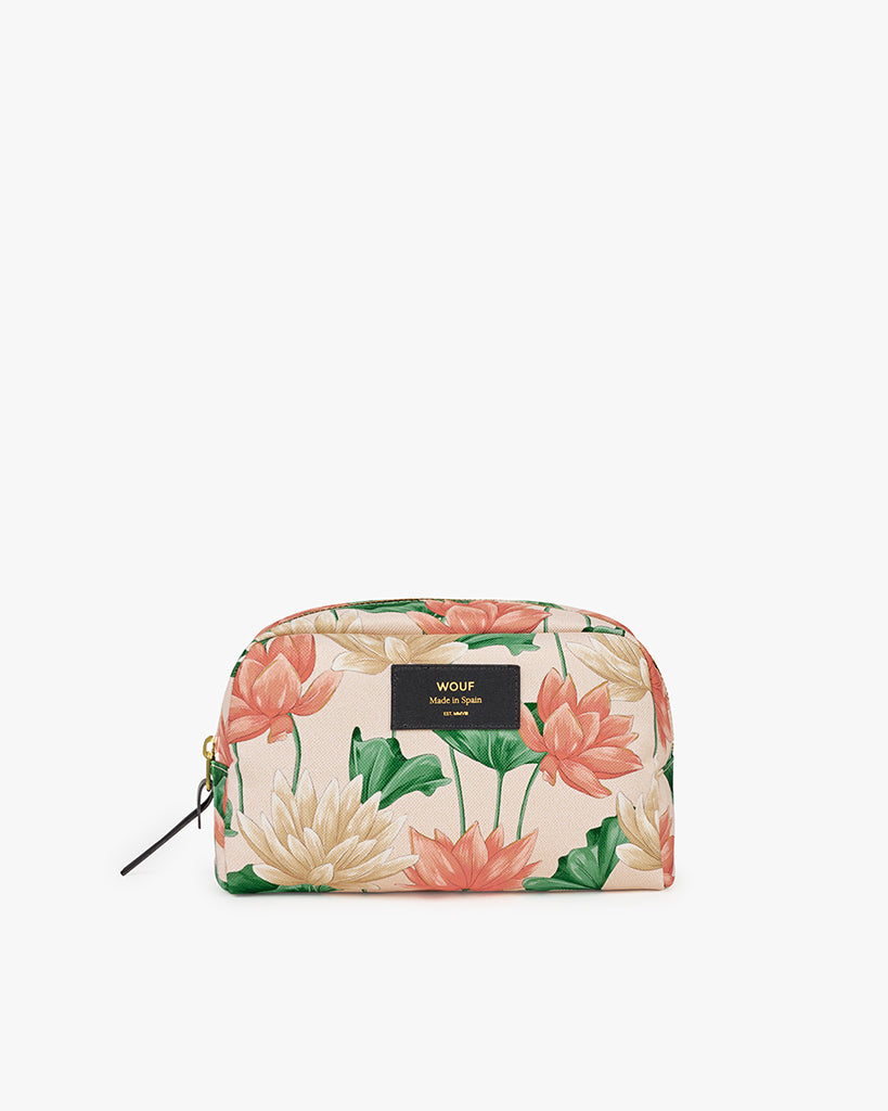 Large Make-Up Pouch - Lotus