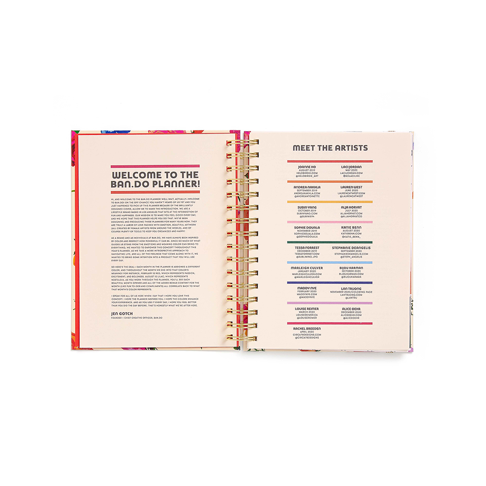 
                      
                        Planner 17-Month Medium [2019/2020] - Coming Up Roses
                      
                    