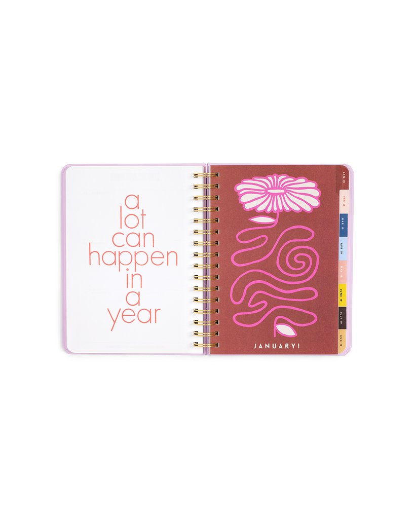 Planner 12-Month Medium [2019 ANNUAL] - Gold Holographic