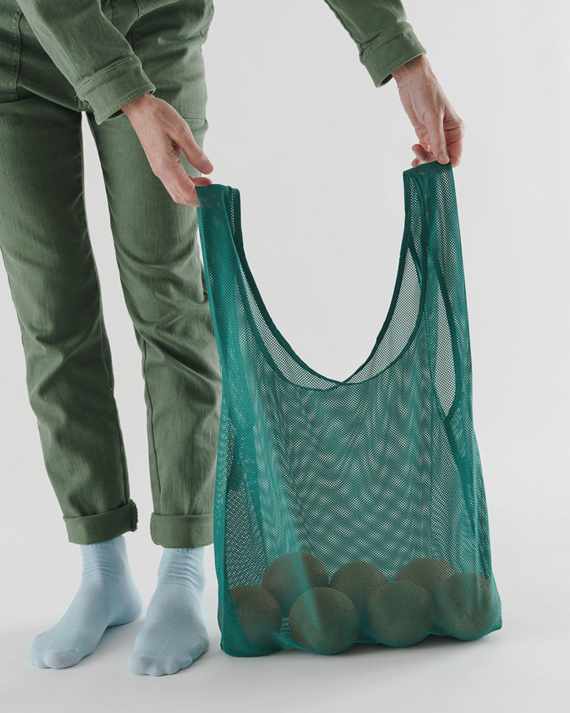 Mesh Shopper Bag - Malachite