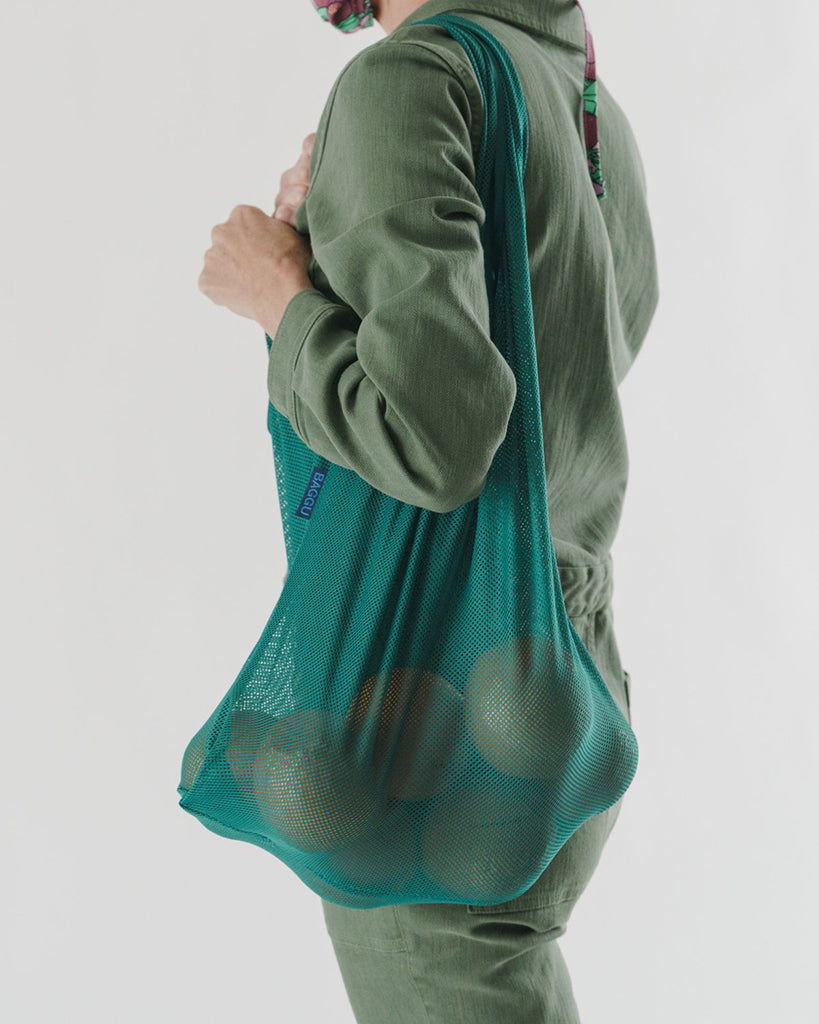 Mesh Shopper Bag - Malachite