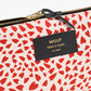 Pouch Bag - White Hearts