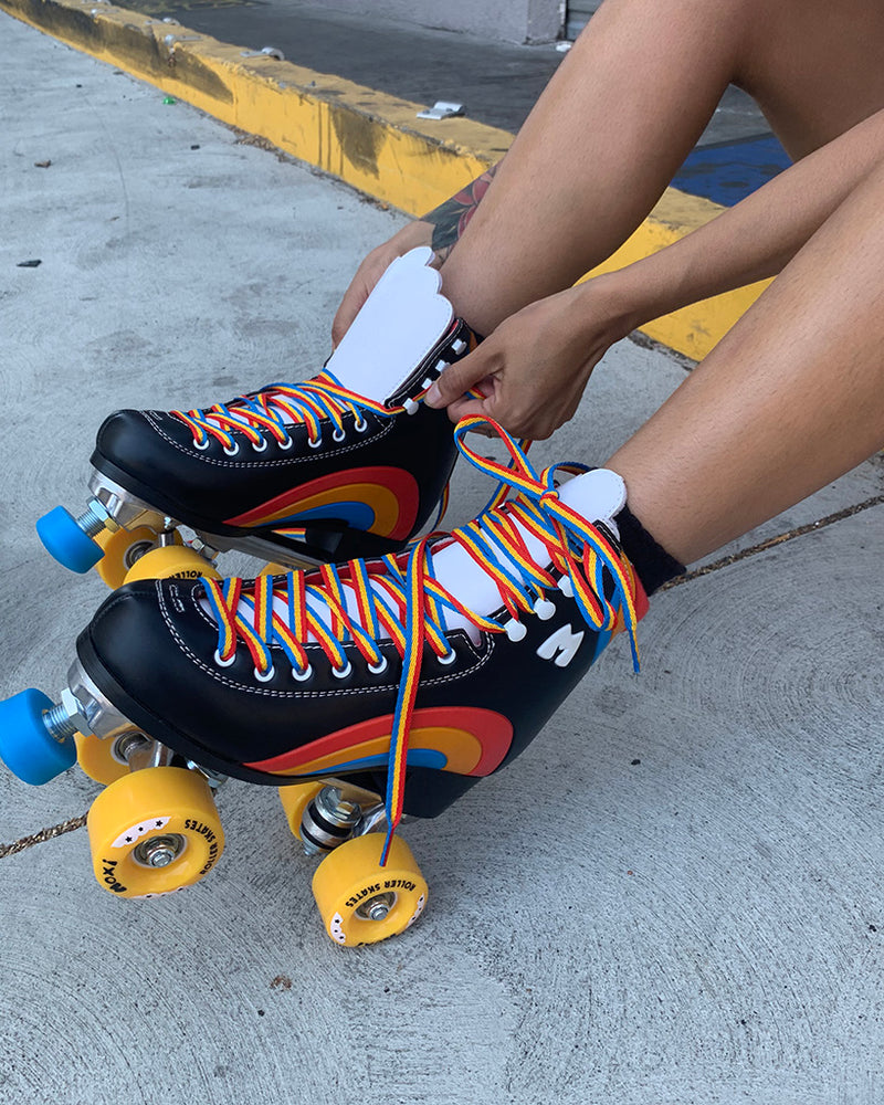 Rainbow Riders - Asphalt Black