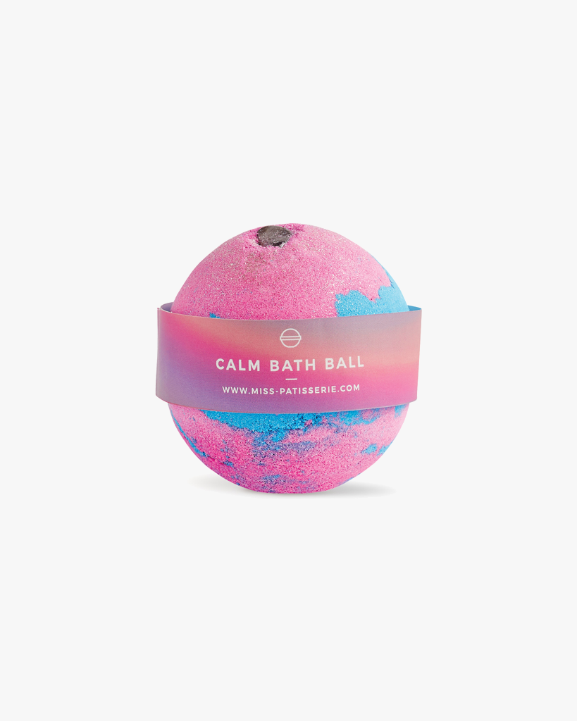 Bath Ball with Amethyst Crystal - Calm