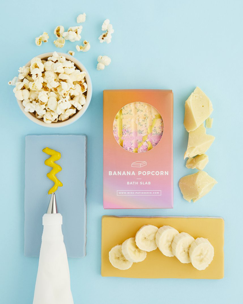Bath Slab - Banana Popcorn