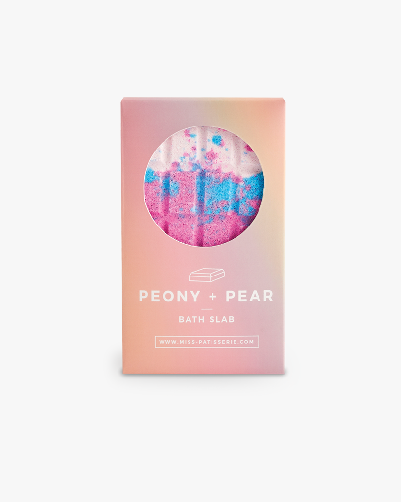 Bath Slab - Peony + Pear