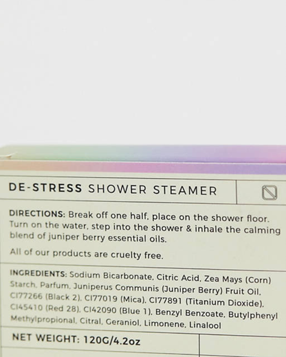 Shower Steamers - De-Stress