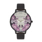 After Dark - Floral Matte Black & Silver