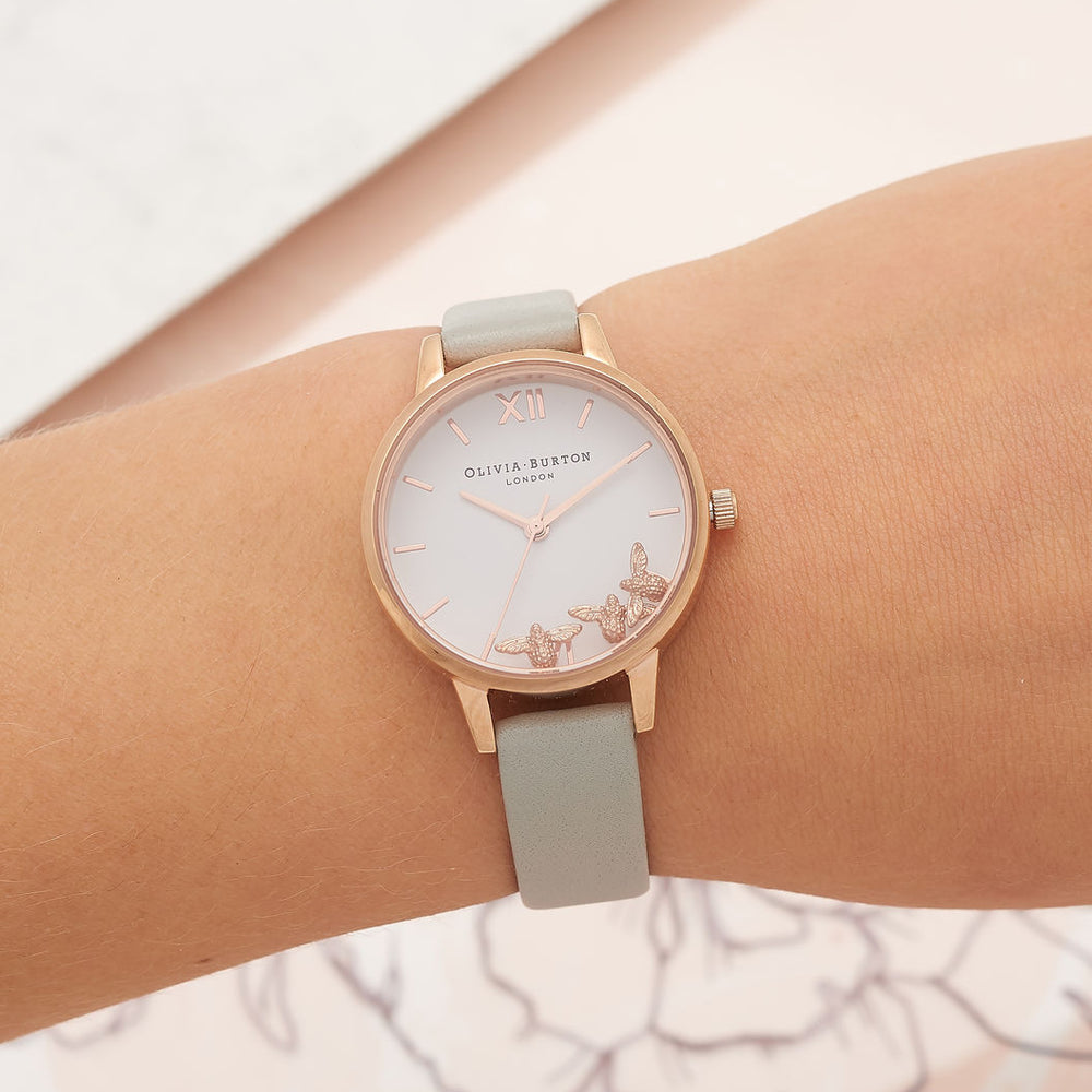 
                      
                        Busy Bee - Grey & Rose Gold
                      
                    