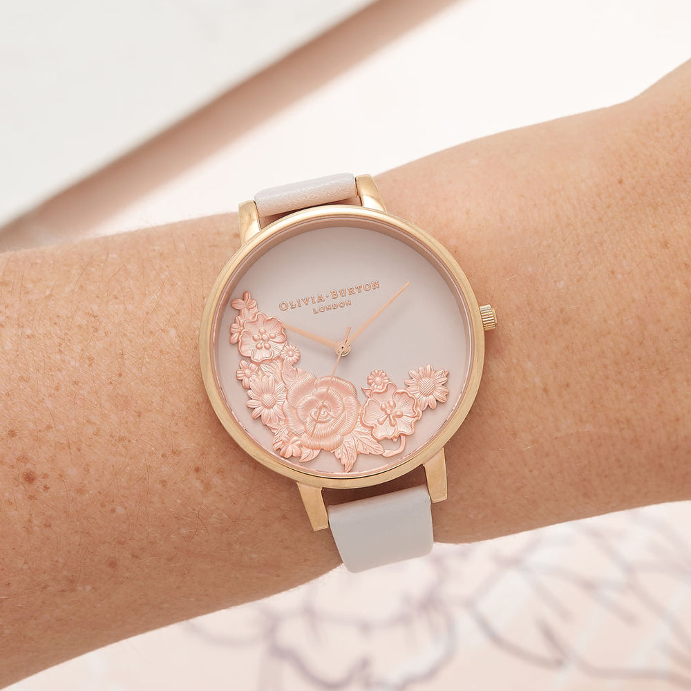 
                      
                        Moulded Floral Bouquet - Blush & Rose Gold
                      
                    