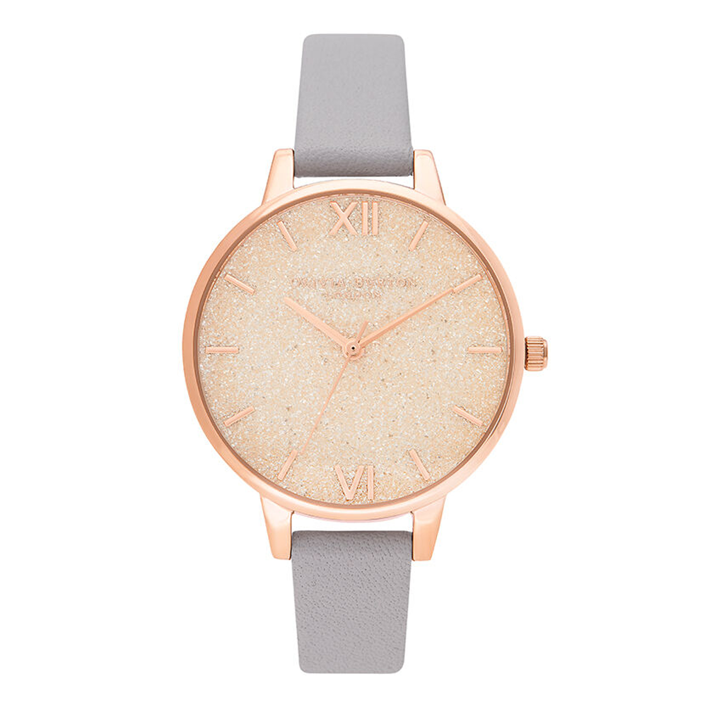 
                      
                        Glitter Dial - Grey Lilac & Pale Rose Gold
                      
                    