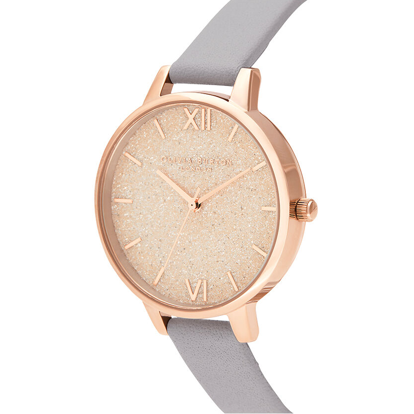 
                      
                        Glitter Dial - Grey Lilac & Pale Rose Gold
                      
                    