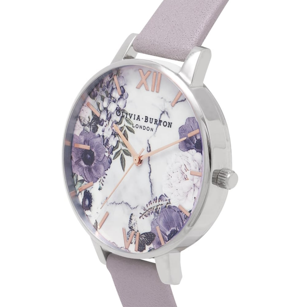 
                      
                        Marble Floral - Grey Lilac, Rose Gold & Silver
                      
                    