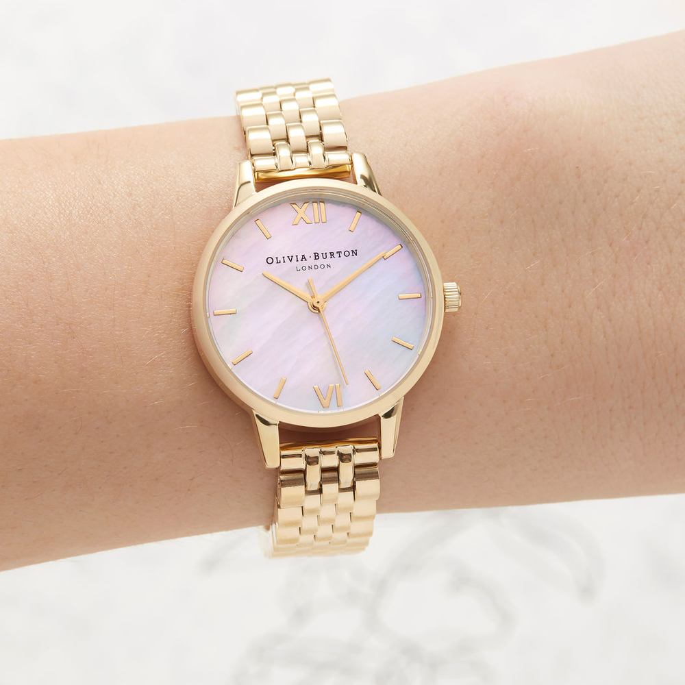 
                      
                        Mother Of Pearl Bracelet - Gold
                      
                    