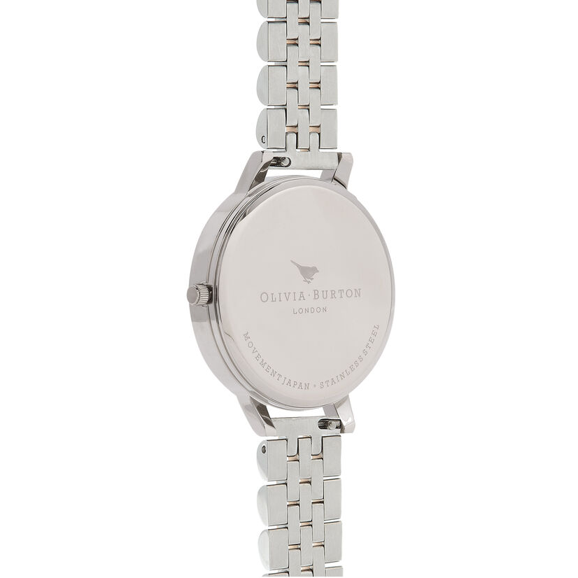 
                      
                        Mother Of Pearl Bracelet - Big Dial Rose Gold & Silver
                      
                    