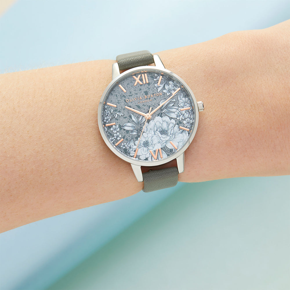 
                      
                        Terrazzo Florals - Dark Grey & Silver
                      
                    