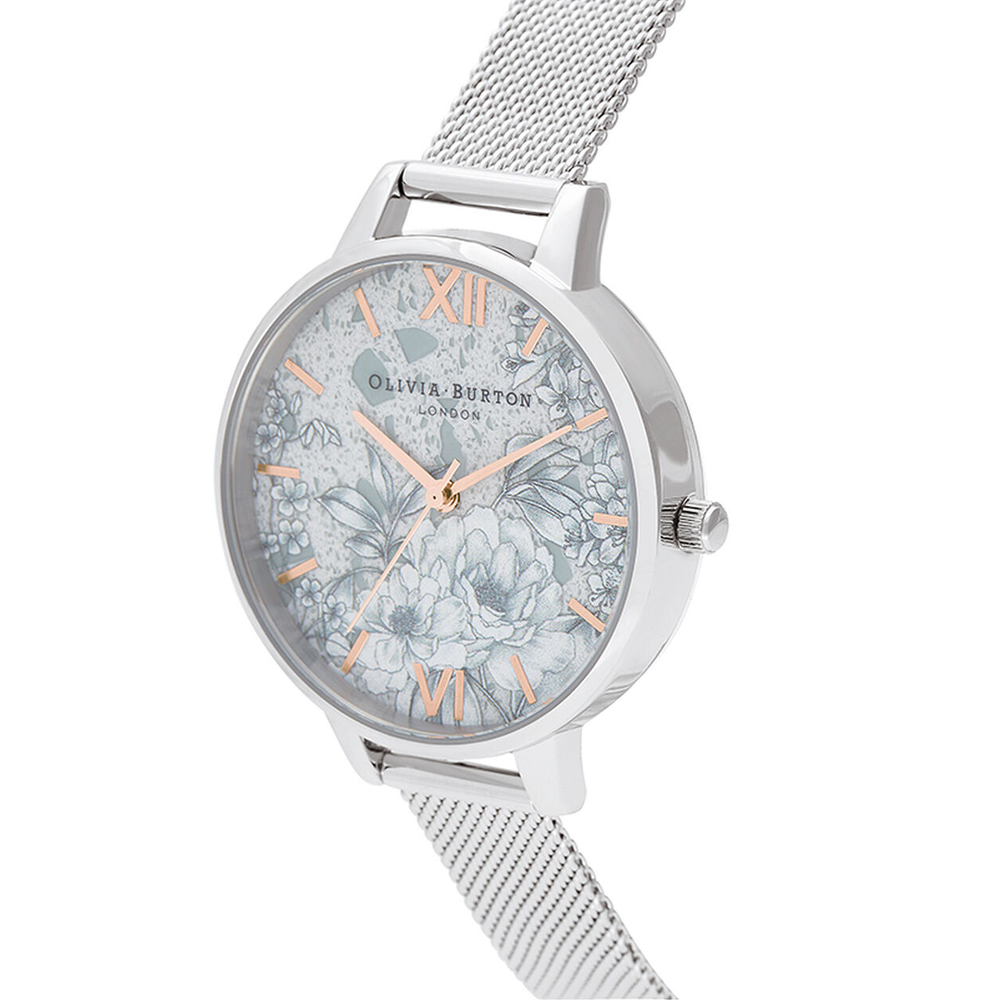 
                      
                        Terrazzo Florals - Rose Gold & Silver Mesh
                      
                    