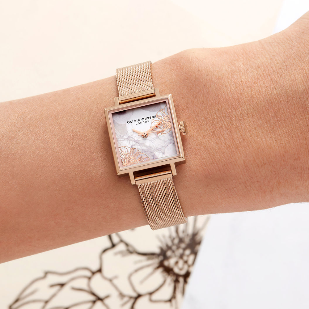 
                      
                        Abstract Florals - Rose Gold Mesh
                      
                    