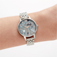 Abstract Florals - Rose Gold & Silver Bracelet