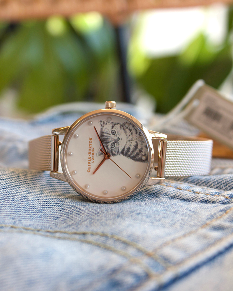 
                      
                        Illustrated Animals - Pearly Kitten Mesh Rose Gold
                      
                    