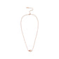 Interlink Necklace - Rose Gold