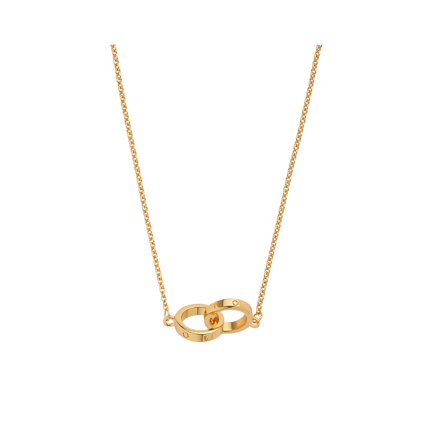 Interlink Necklace - Gold