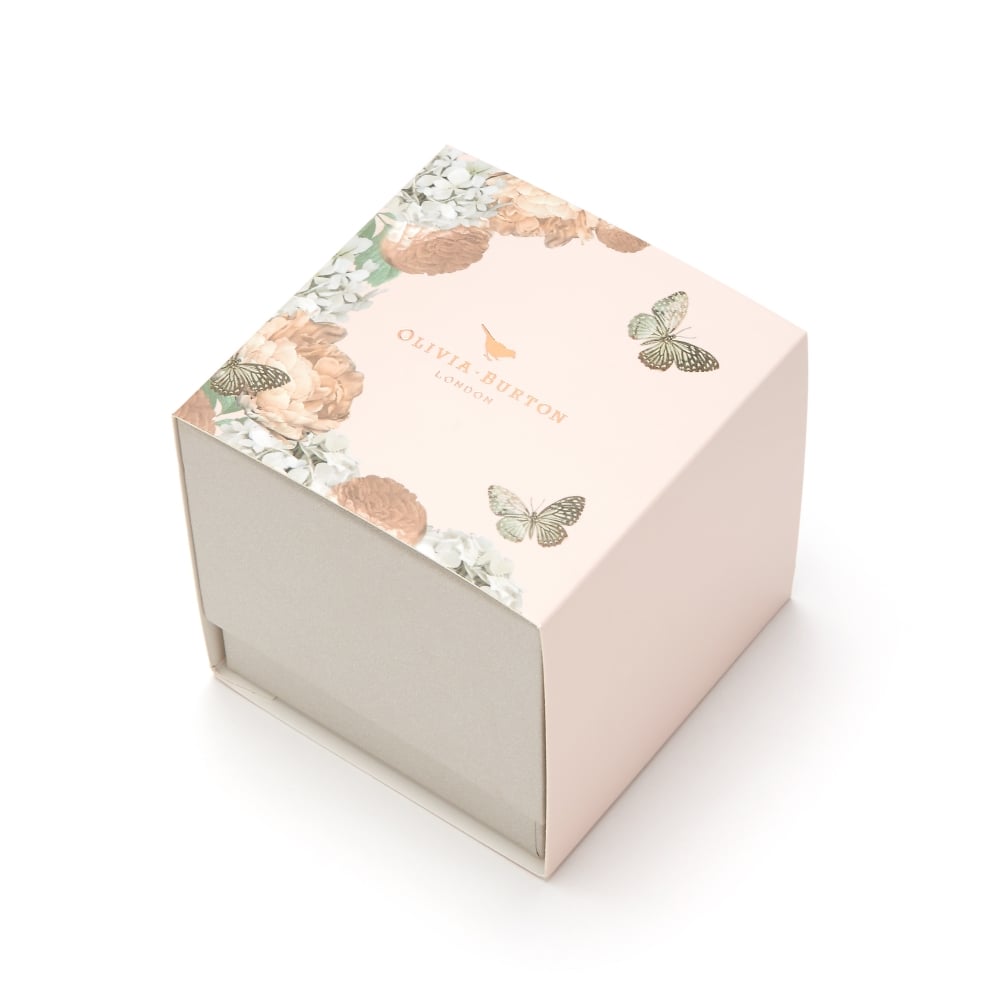 Painterly Prints Midi Hummingbirds - Peach & Rose Gold