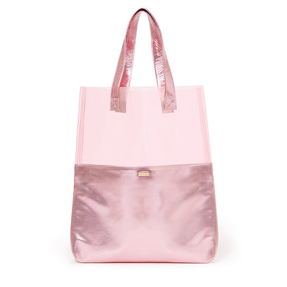 Peekaboo Tote Bag - Pink Shimmer