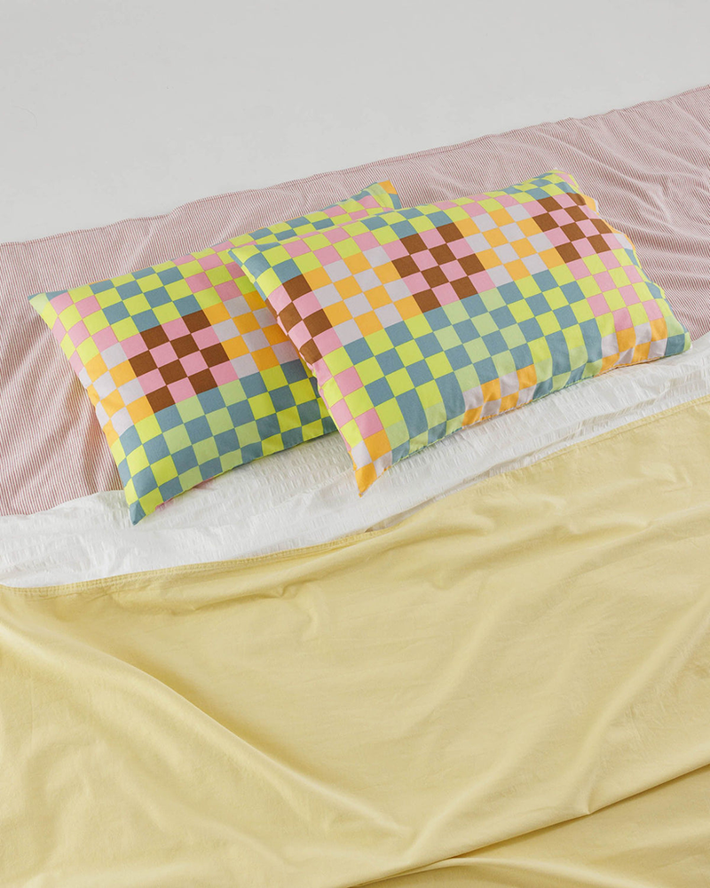 
                      
                        Pillow Case Set Of 2 - Big Check Multi
                      
                    
