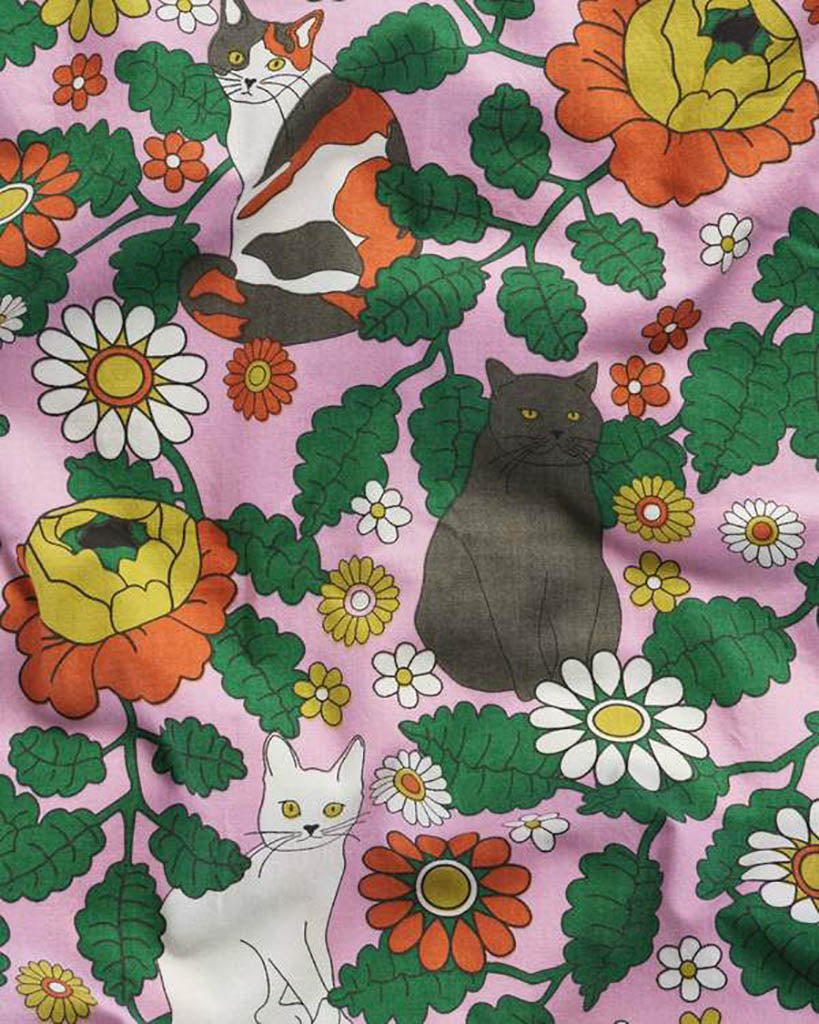 Pillow Case Set Of 2 - Daisy Cat