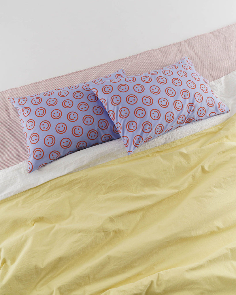 Pillow Case Set Of 2 - Happy Cornflower