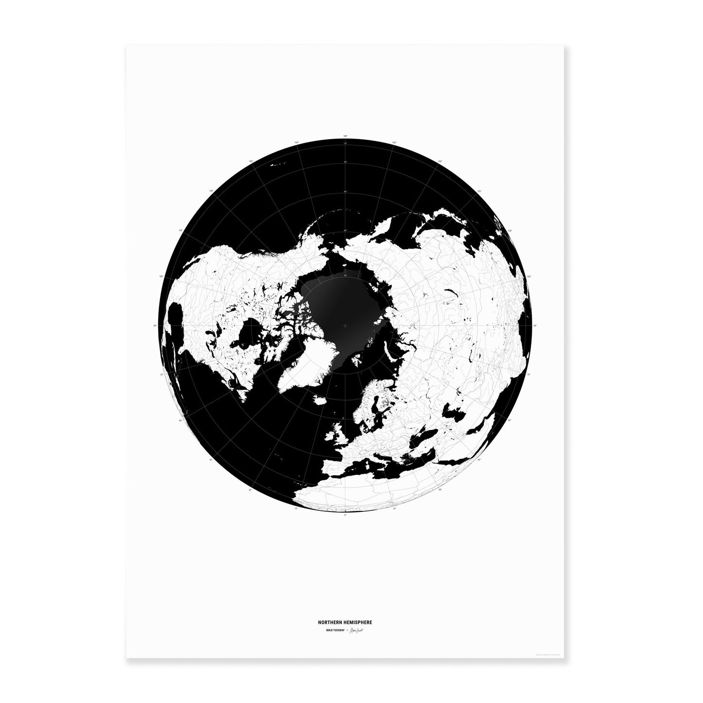 Polar Maps - Arctic & Antarctic