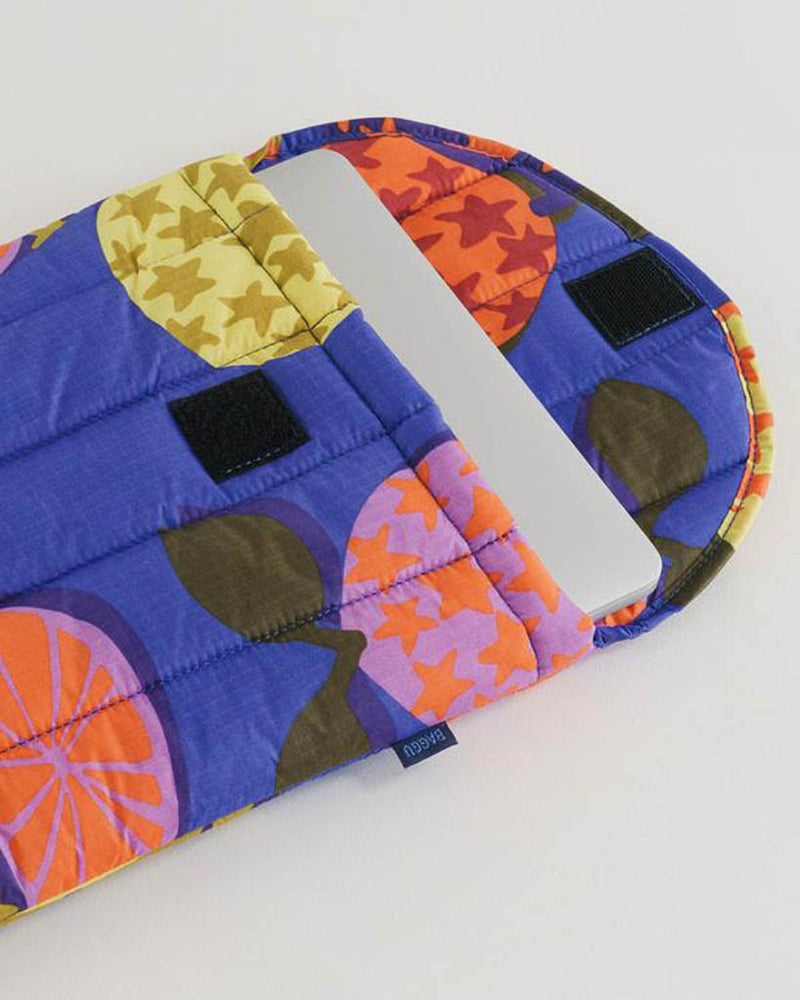 
                      
                        Puffy Laptop Sleeve - Grapefruit Collage
                      
                    