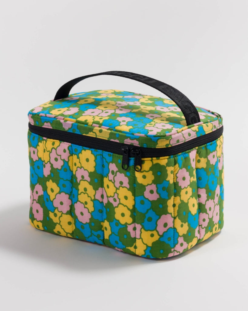 Puffy Lunch Bag - Flowerbed