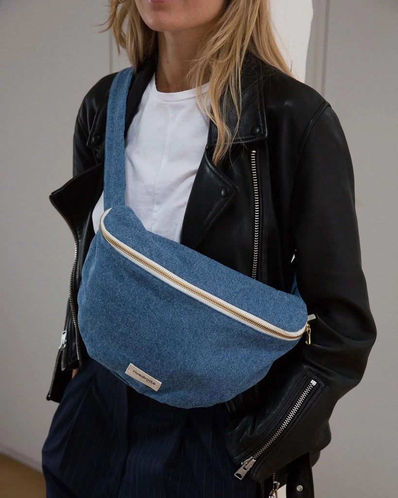 Custine XL Waist Bag - Denim Claire