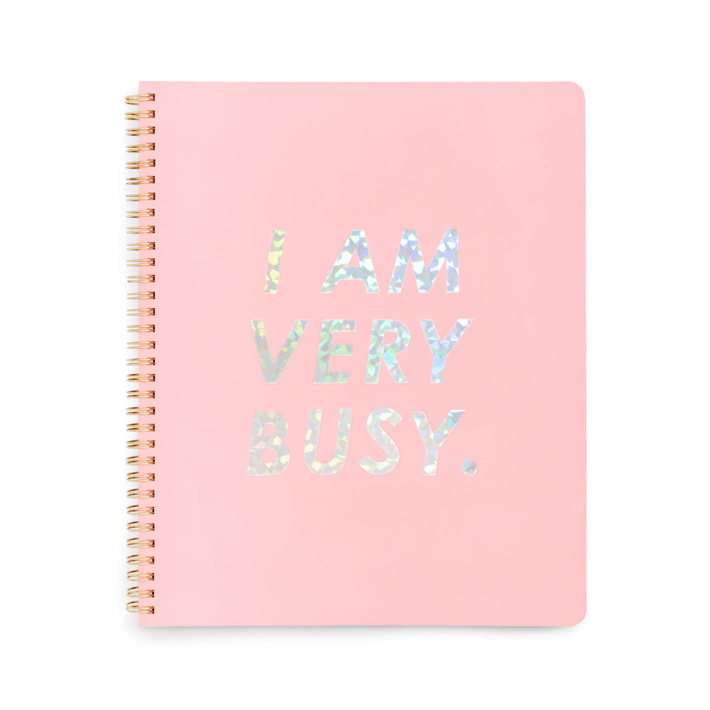 
                      
                        Rough Draft Large Notebook - I Am Very Busy (Holographic)
                      
                    